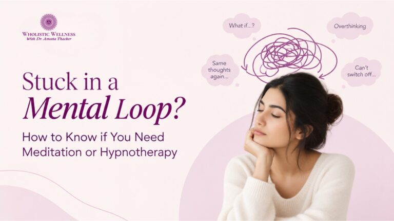 Stuck in a Mental Loop? How to Know if You Need Meditation or Hypnotherapy